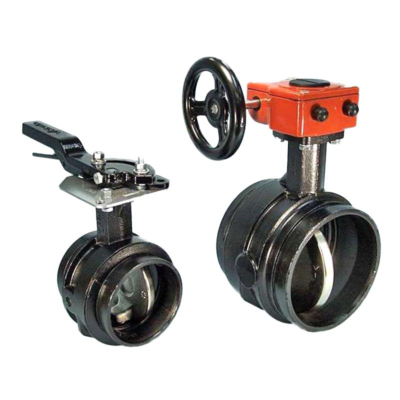 Grooved end Butterfly Valve