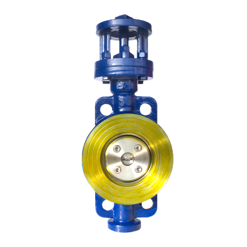 High Temperature Pneumatic Three-Eccentric Butterfly Valve