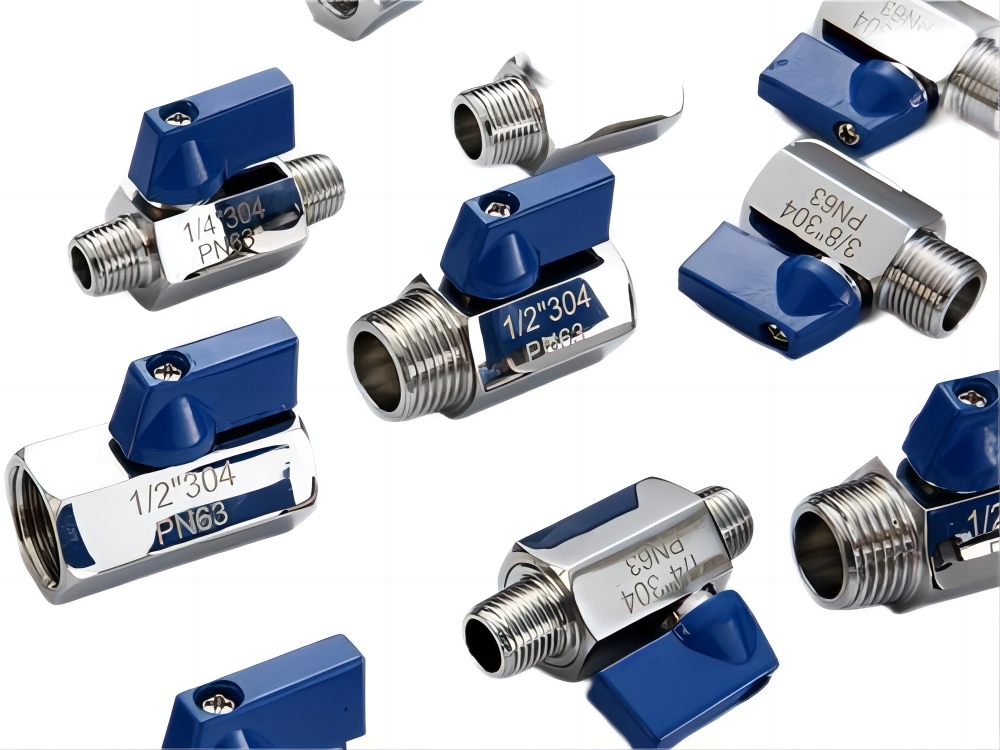 Stainless Steel Mini Ball Valve BSP NPT