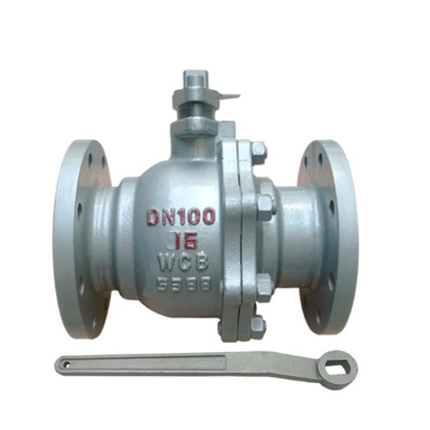 Cast Steel WCB 2pc Ball Valve