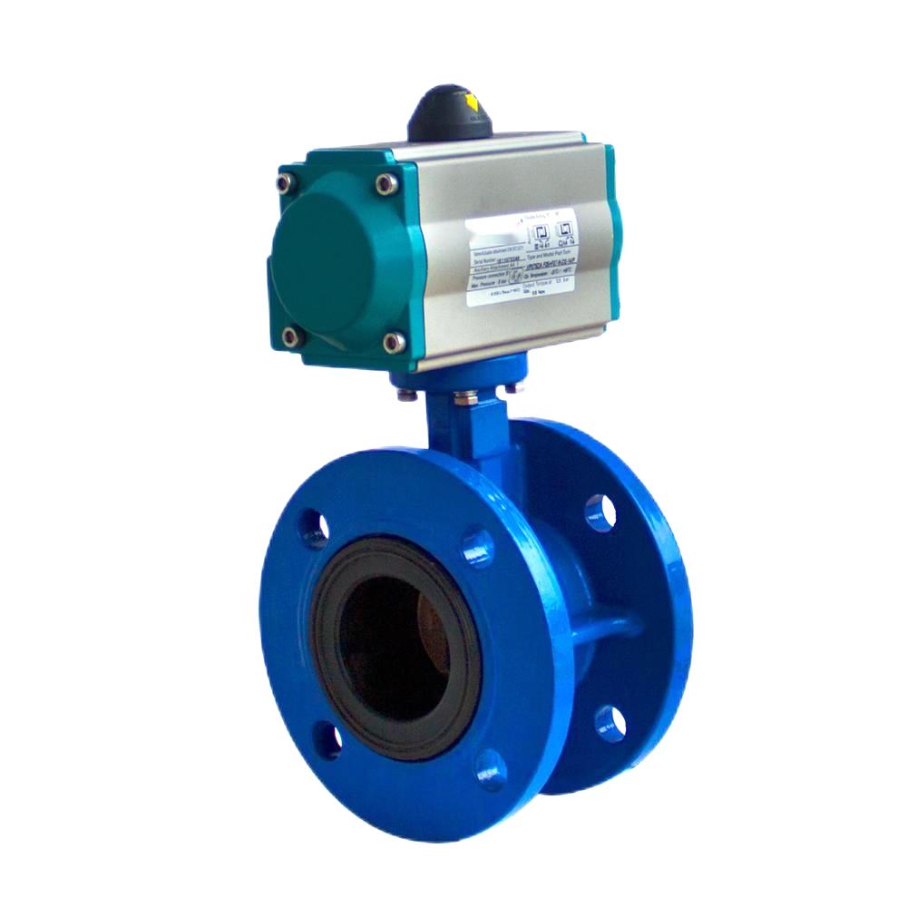 Flanged Butterfly Valve with Pneumatic