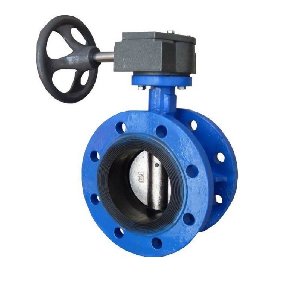 Flange Butterfly Valve with Worm Gear 