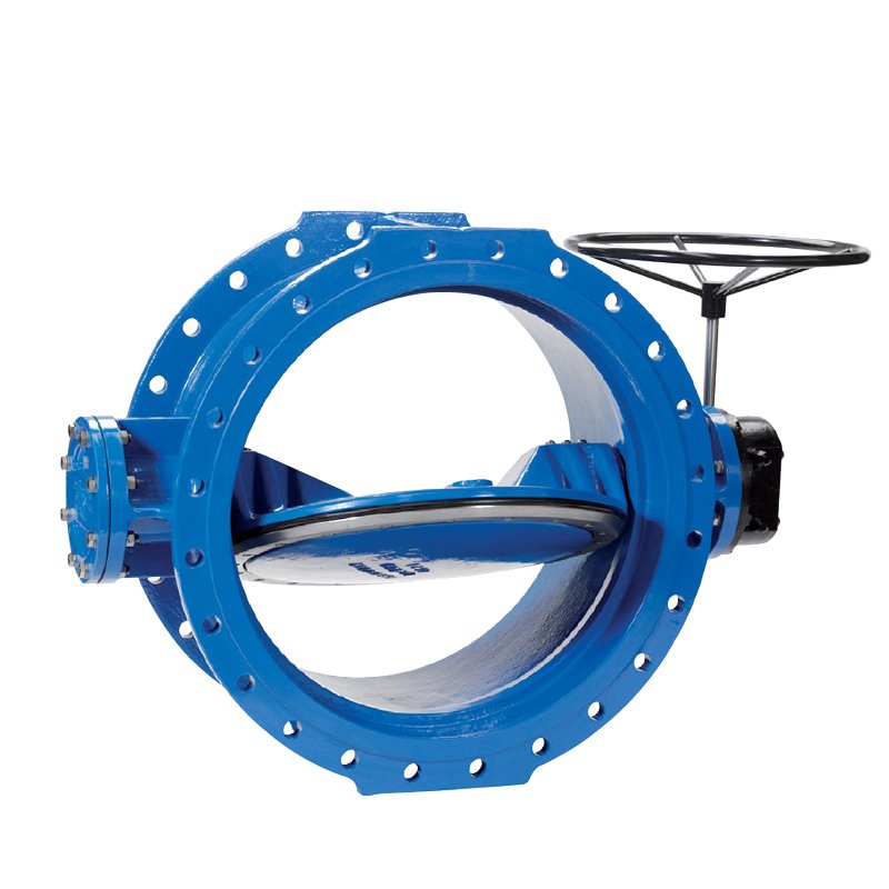 Flange Style Double offset Butterfly Valve-Metal Seat