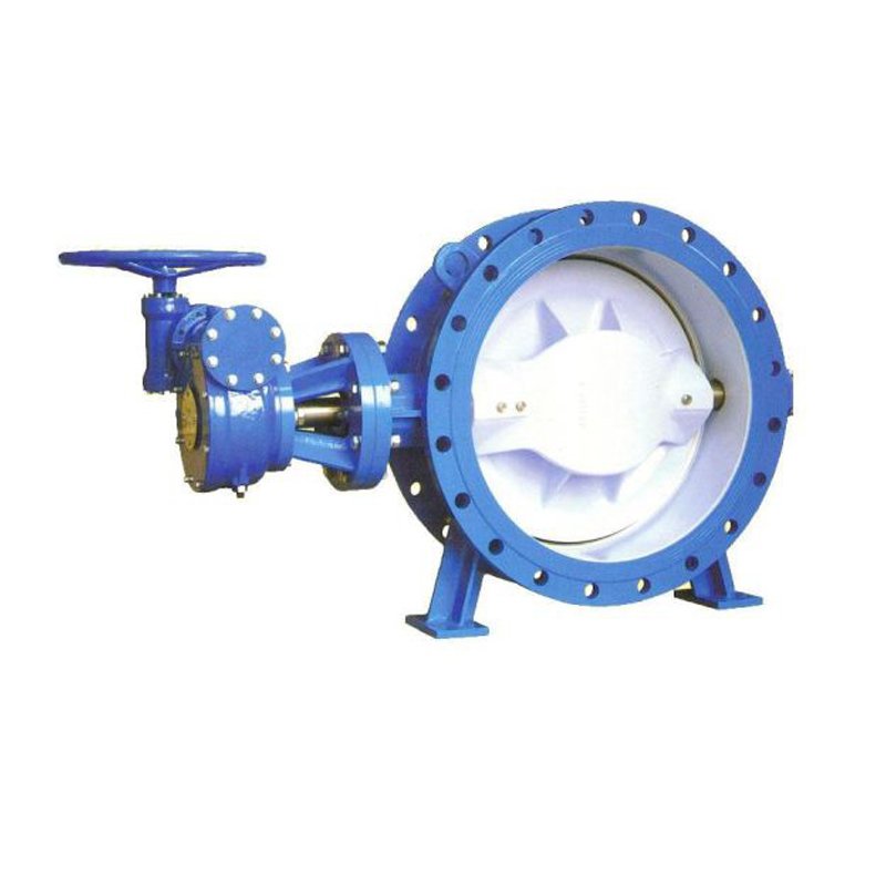 Flange Style Double offset Butterfly Valve-Resilient Seated