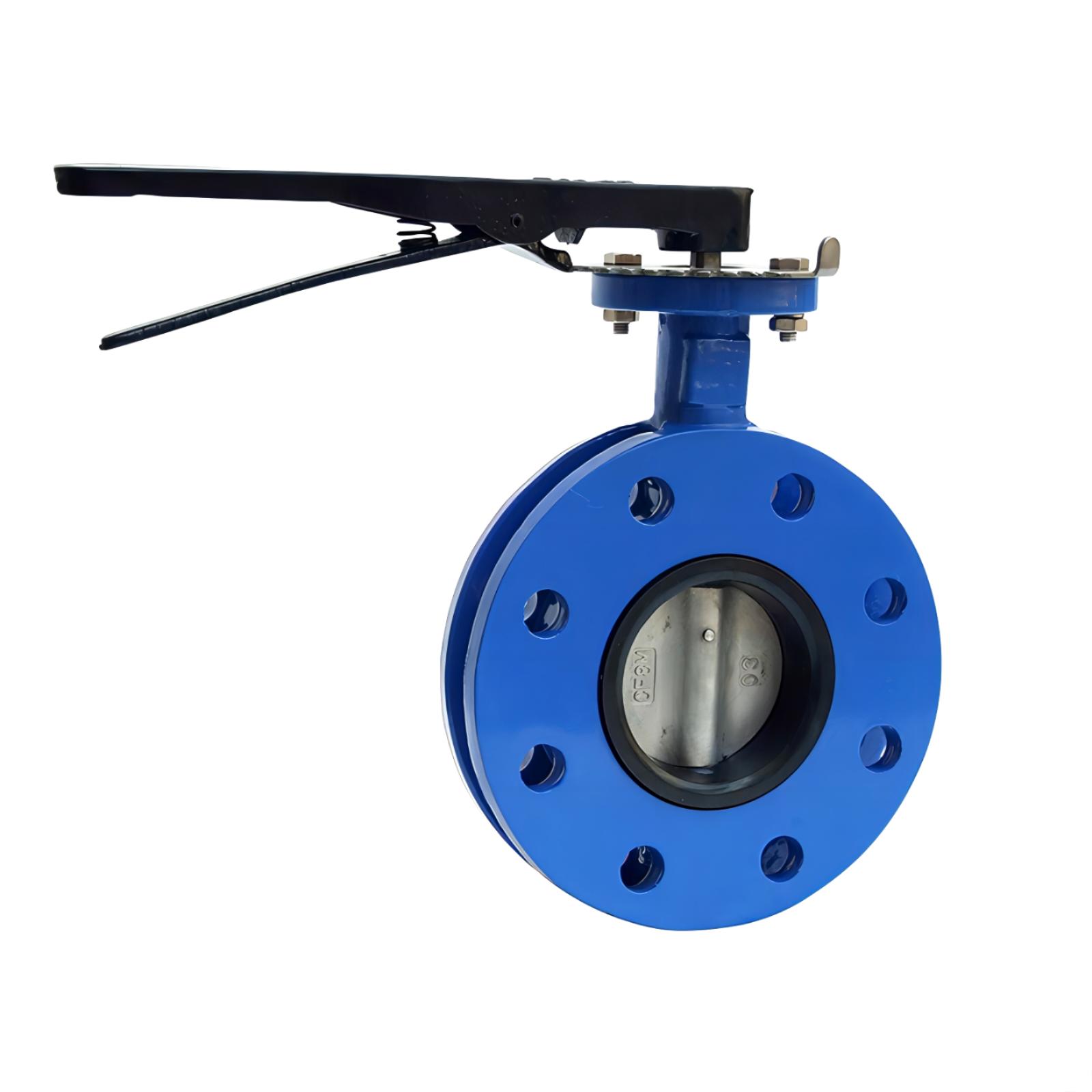Resilient Seated Flange U Type Butterfly Valve