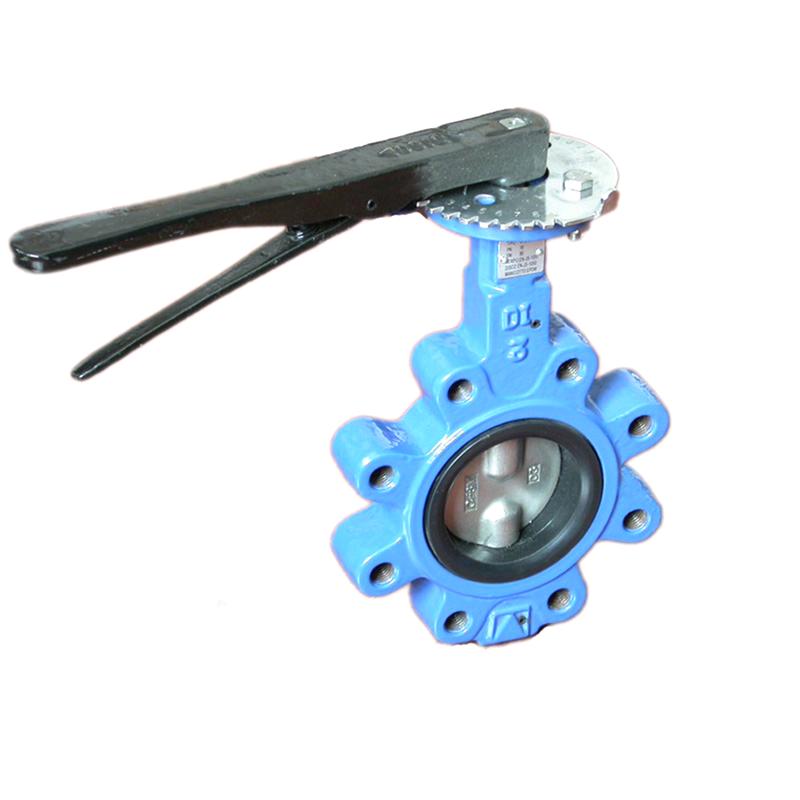 Lug Butterfly Valve with double Stem
