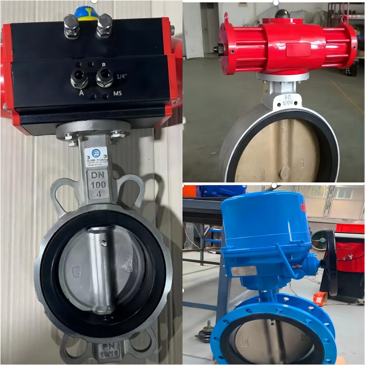 The Driving Mode Of the Butterfly Valve